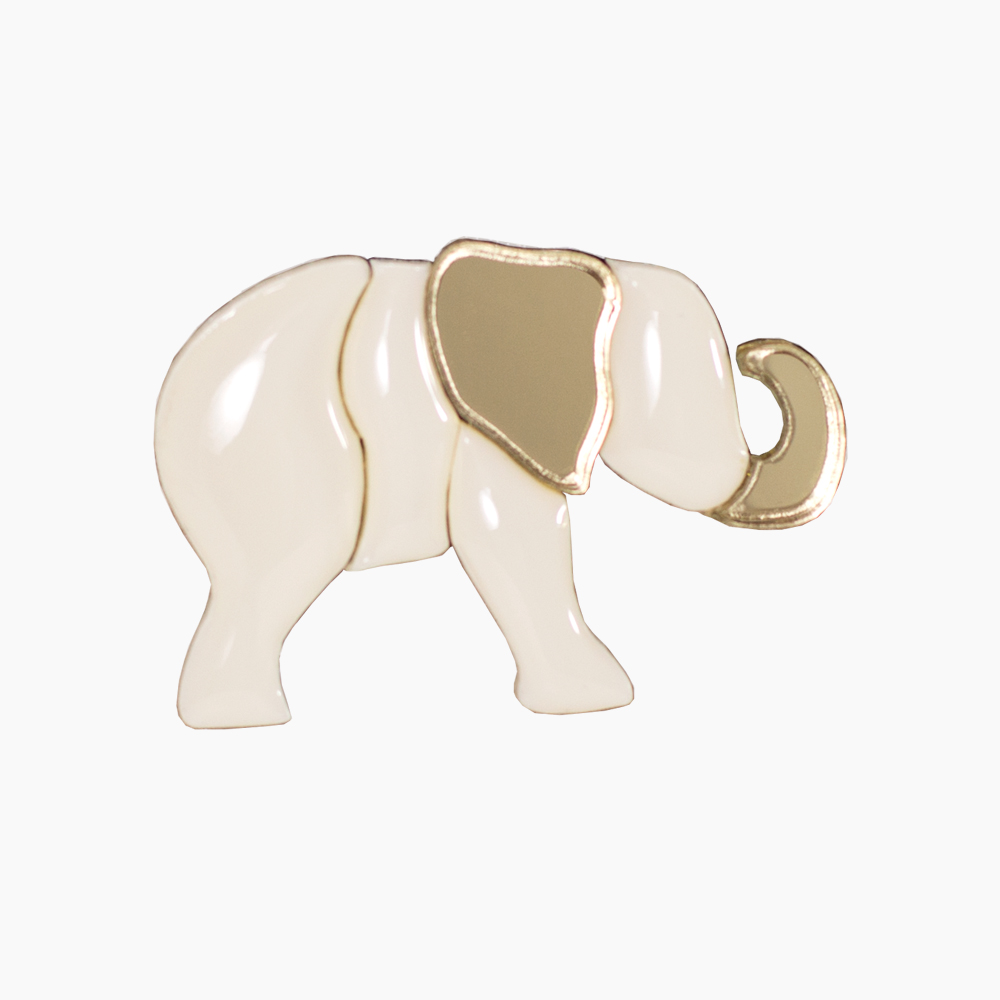 Брошь - Слон