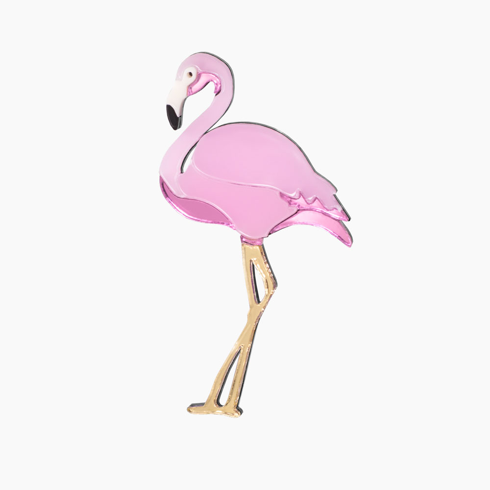 Брошь - Фламинго ANDINUS