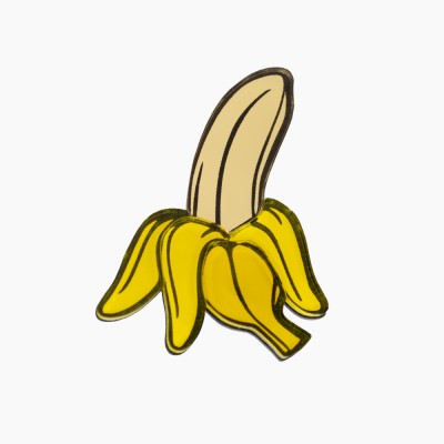 Брошь - Банан
