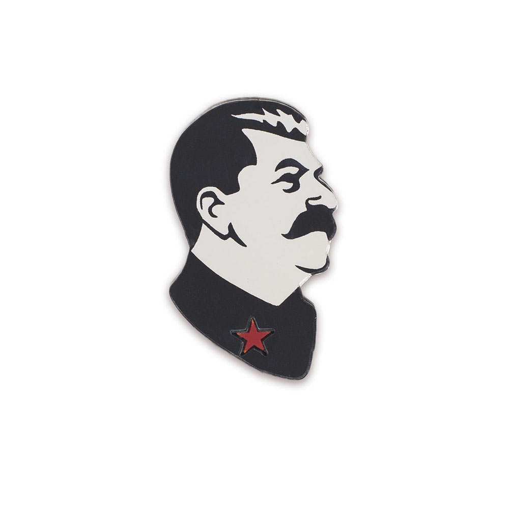 Брошь - Сталин