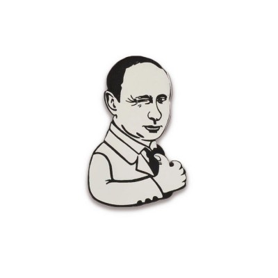 Брошь - Putin like